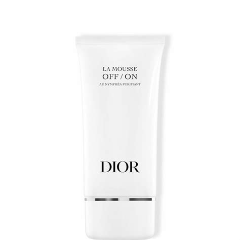 dior la mousse off/on foaming cleanser 150ml|OFF/ON Foaming Face Cleanser .